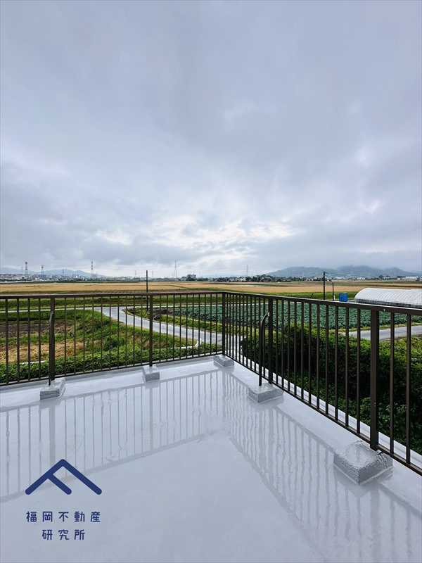 朝倉郡筑前町東小田　戸建ての展望