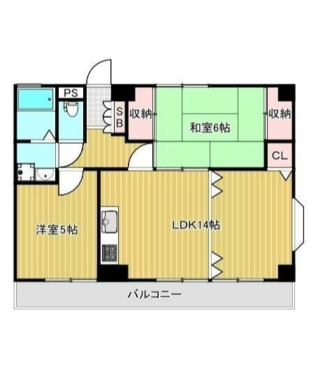 【間取り】 | セントラルハイツ