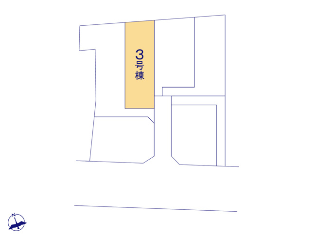 【区画図】 | 加須市久下　TamaTown　新築戸建　全6棟　3号棟