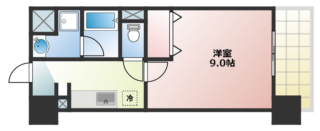 エトワールフィラントの間取り