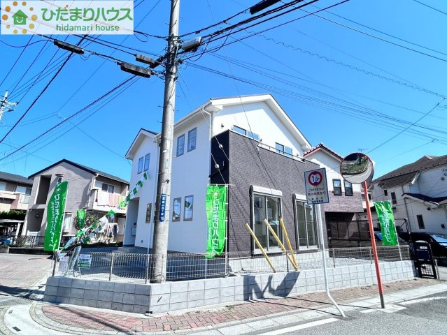 蓮田市関山　2期　新築一戸建て　ケイアイフィット　01の前面道路含む現地写真