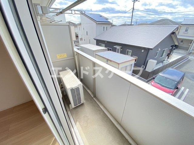 アスター　Ａのバルコニー|高崎、前橋エリアのお部屋探しはエンドスケープまで！お客様の理想お聞かせ下さい♪