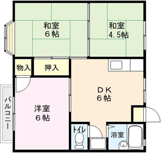 【間取り】 | セゾン２１Ｔ