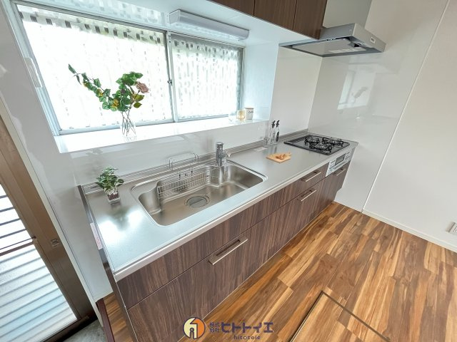宅間田リフォーム物件のキッチン