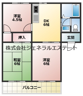 エクセルハウゼの間取り