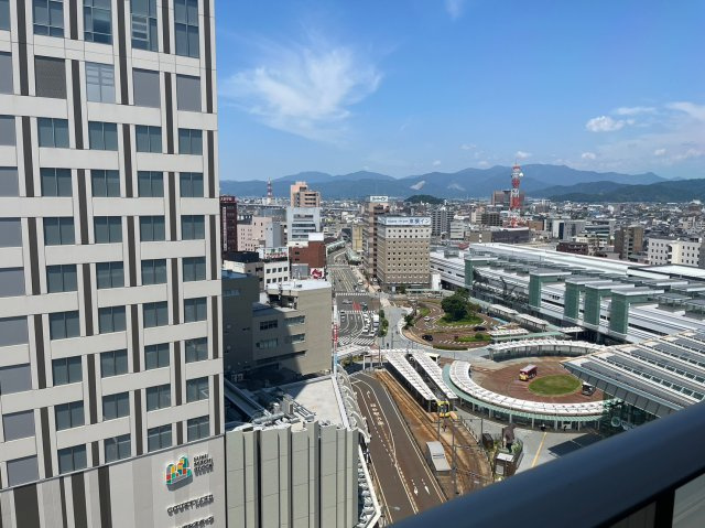 デュオヒルズ福井駅前の展望