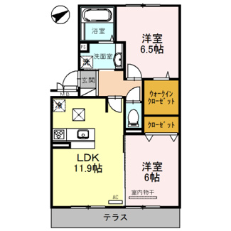 【間取り】 | Casa raffine 瀬田