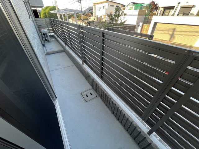 SunSunあおばおかのバルコニー