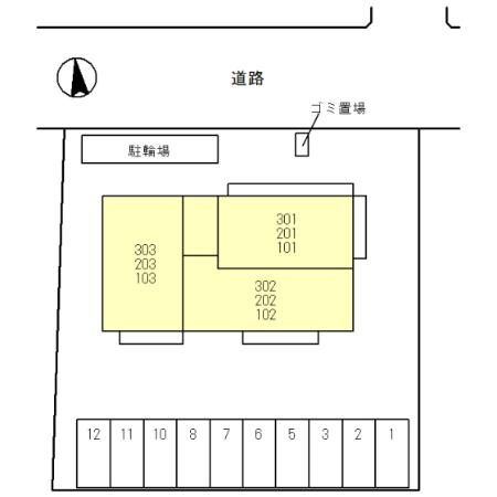 SunSunあおばおかの区画図