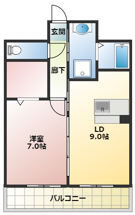 セフィーロ清水の間取り
