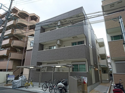 【外観】 | フジパレス下新庄３番館 | きれいな外観です