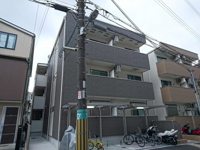 【外観】 | フジパレス下新庄３番館 | きれいな外観です