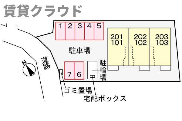 フォルムの区画図
