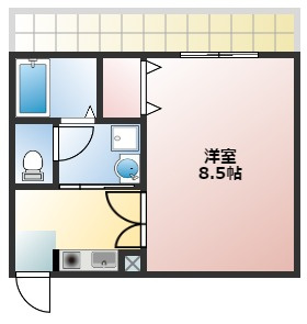 アデレード長田の間取り