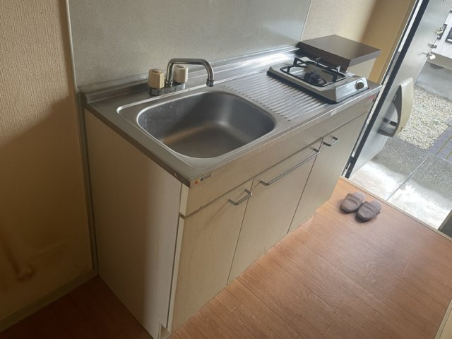 松本ハイツＣ棟のキッチン