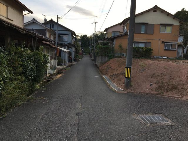 戸牧　売土地　70.93坪の外観|前面道路含む現地写真