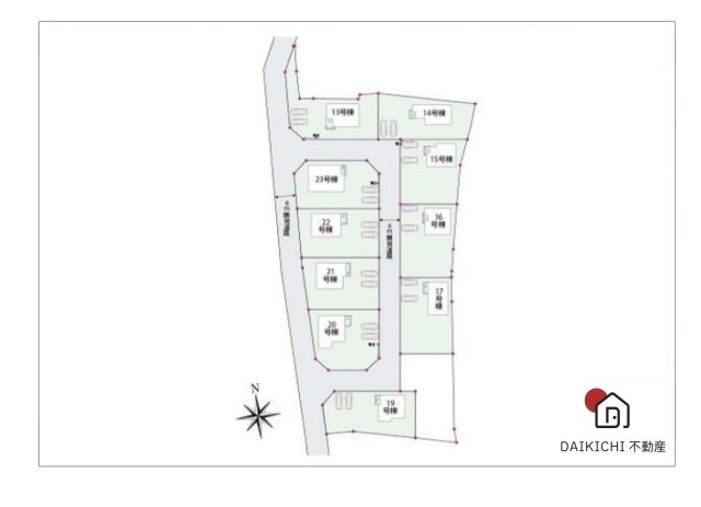 【区画図】 | 加須市南篠崎　SmartONECITY　新築戸建　全10棟　20号棟