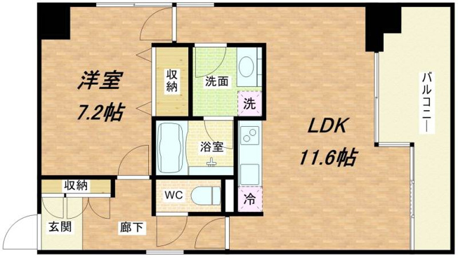 【間取り】 | KDXレジデンス本町橋
