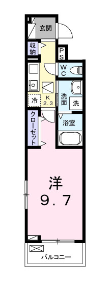 クレストTSの間取り