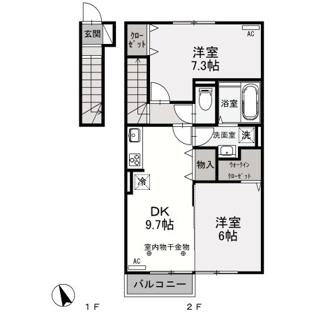 【間取り】 | ダイヤモンド A