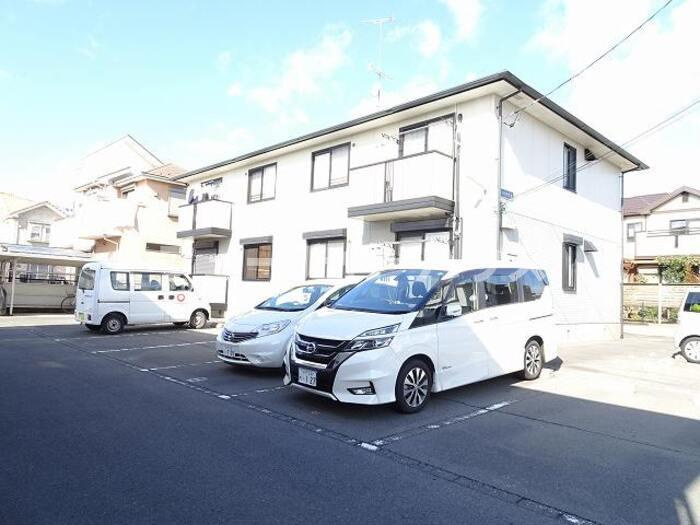 ユリウス　ＡＢの駐車場