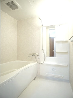 【浴室】 | ヴィヴァーチェＣ | 混合水栓の追い焚き機能付きです♪