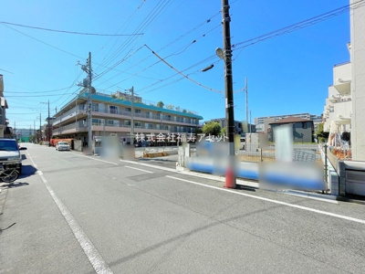 【前面道路含む現地写真】 | 葛飾区新宿3丁目新築分譲住宅
