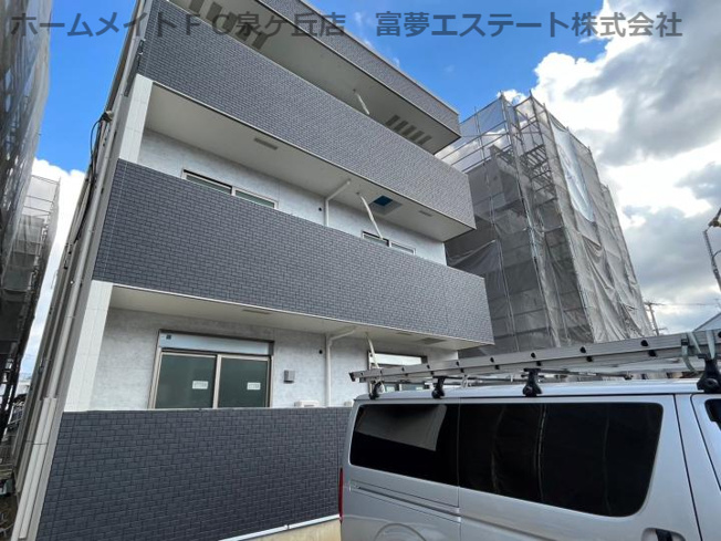 【外観】 | フジパレス北野田Ⅱ番館 | 右：１番館　左：Ⅱ番館