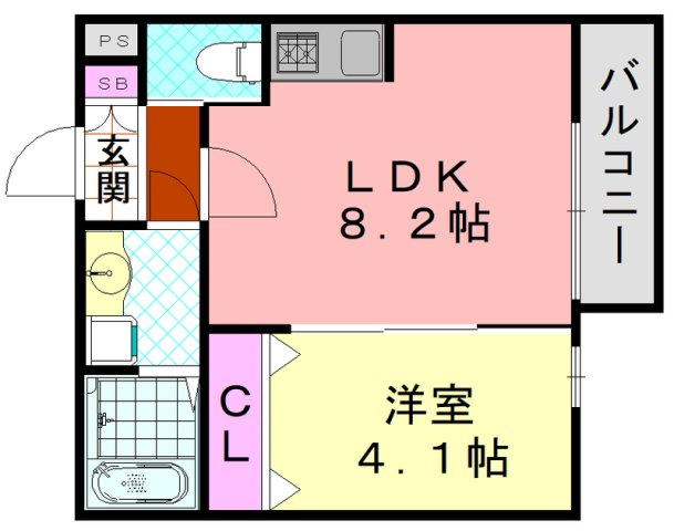 【間取り】 | H-maison平野Ⅱ