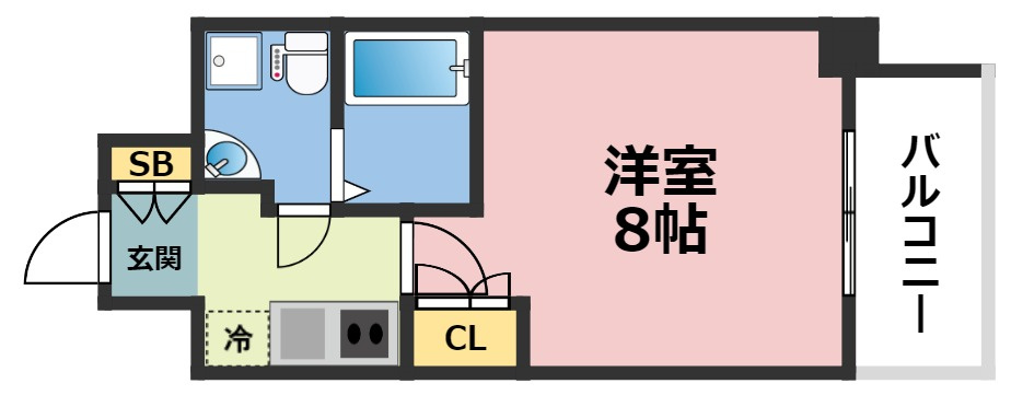 TLRレジデンス高井田の間取り