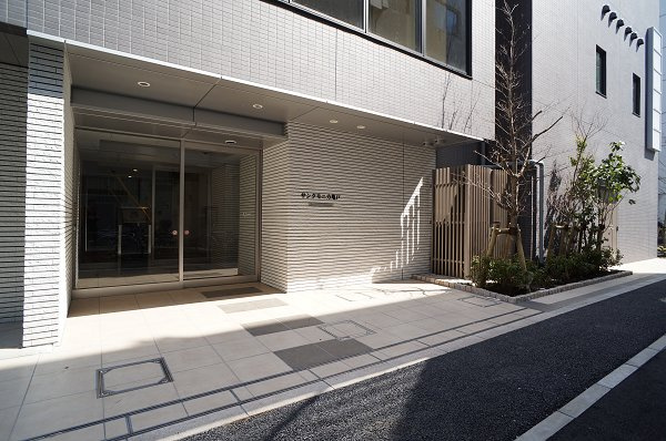 サンタモニカ亀戸のエントランス|さわやかな印象のエントランス♪