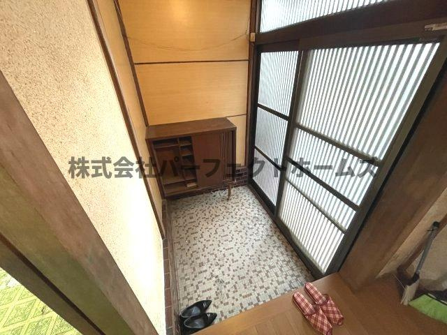 藤阪元町3丁目戸建　賃貸の玄関|毎日通る玄関はこちらです