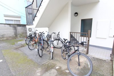 【その他共用部分】 | 津田沼北見マンション | 自転車置き場
