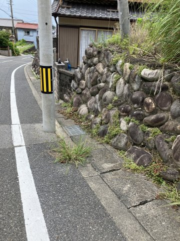 常滑市青海町1丁目の前面道路含む現地写真