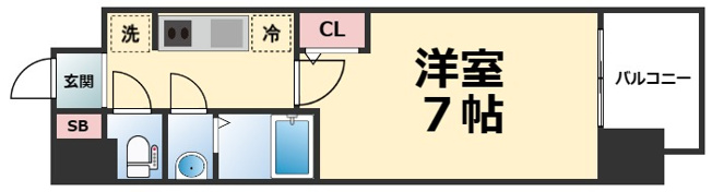 【間取り】 | プラ・ディオ新深江