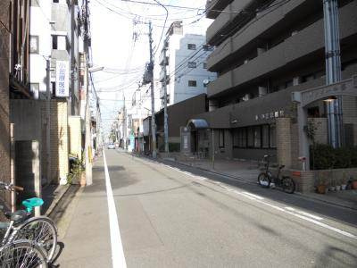 ボンネール葵の周辺|前面道路