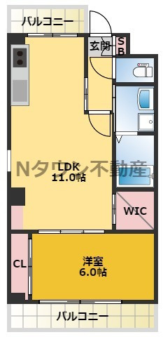 【間取り】 | エルシア | 間取りです