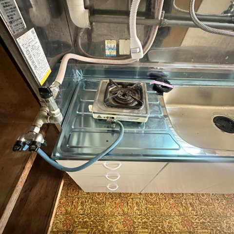 宝マンションのキッチン