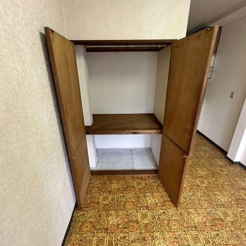 宝マンションの収納