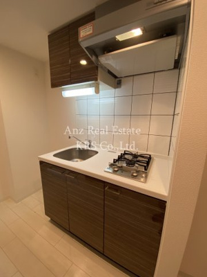 【キッチン】 | エスリード阿波座ノースプレイス | 2口ガスコンロ！使いやすいシステムキッチン♪