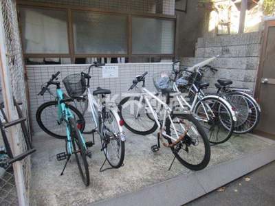 【その他共用部分】 | エスタイル小阪(河内小阪賃貸） | 駐輪場です
