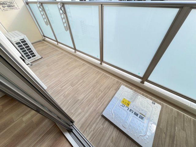 サンセール豊崎のバルコニー