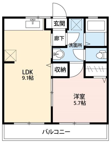 【間取り】 | 大谷マンション