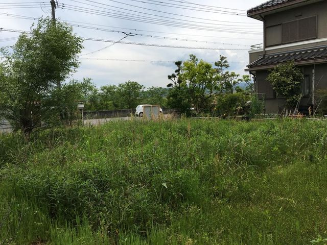 百合地　売土地　61.47坪の外観|敷地中央からみた景色