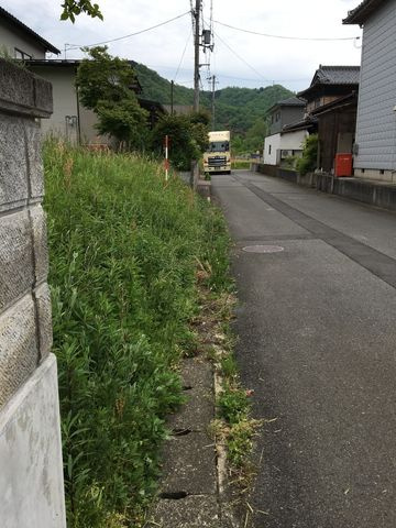 百合地　売土地　61.47坪の外観|前面道路は約5.8ｍです