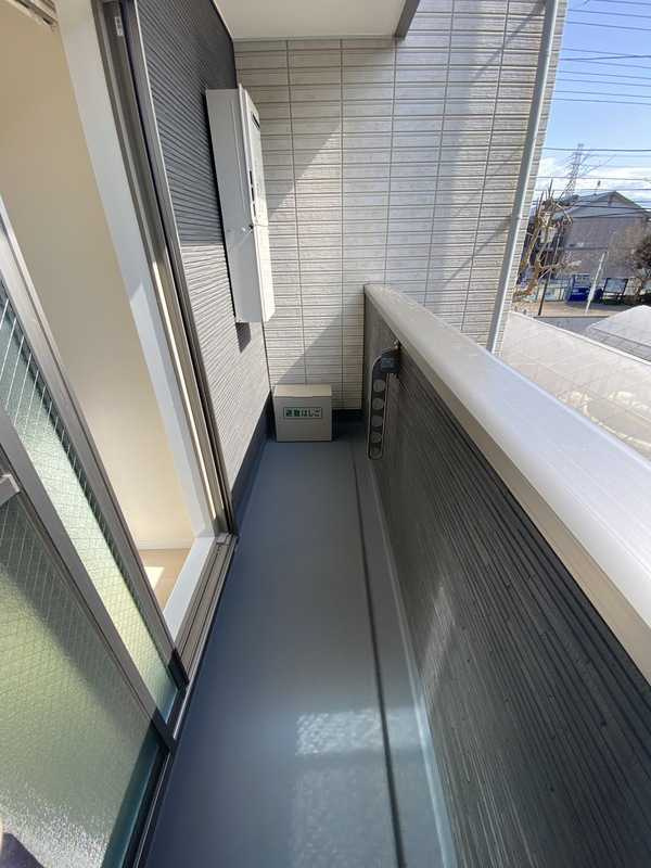 AJ西船橋のバルコニー