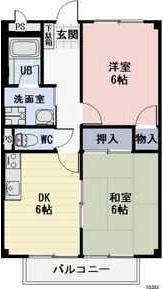 サンハイム鹿嶋の間取り