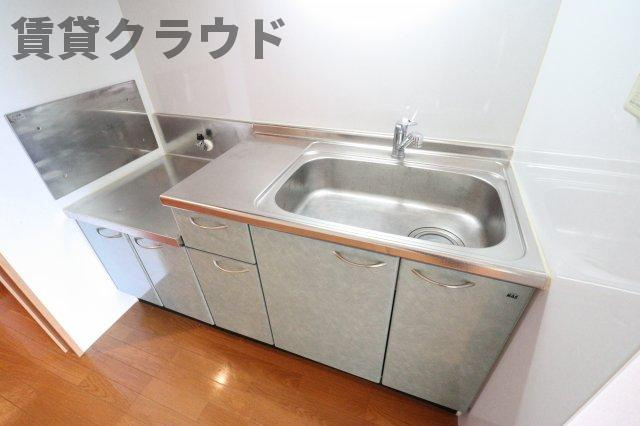 メゾン・ソレイユのキッチン|お料理しやすいキッチンです