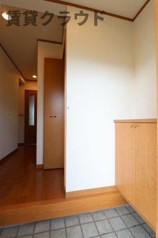 メゾン・ソレイユの玄関|きれいな玄関です