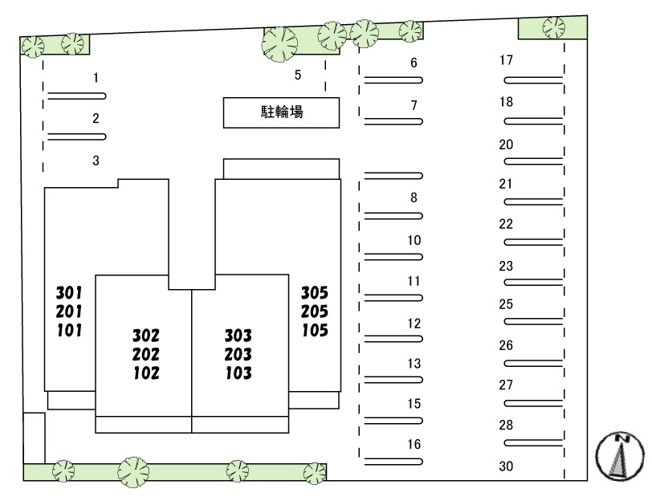 【区画図】 | ベレオガーデンズｇｒａｃｅ